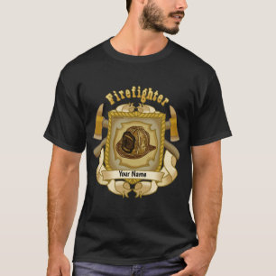 T-shirt Shield FireFighter Ax