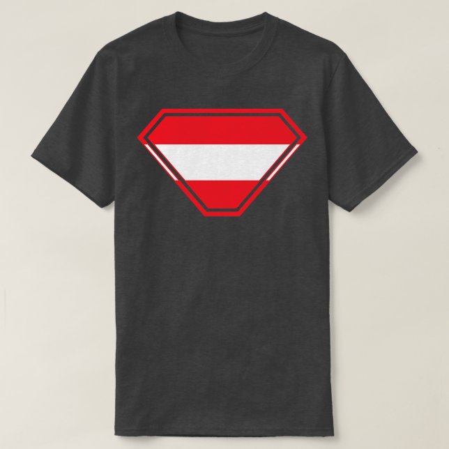 T-shirt Shield SuperEmpower Autriche (Design devant)