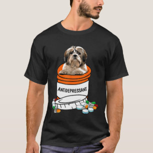T-shirt Shih Tzu Anti-dépresseur Dog