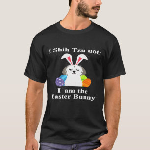 T-shirt Shih Tzu Bunny de Pâques