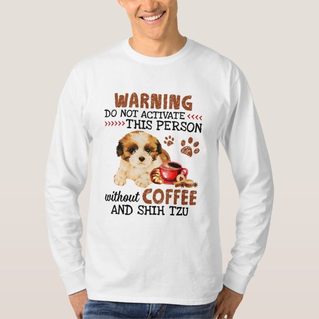 T-shirt Shih Tzu Dog (Devant)