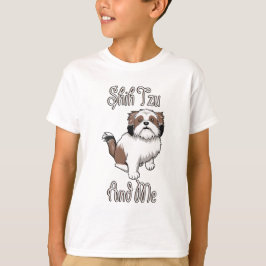 T-shirt Shih Tzu et moi drôle de design de chien Shih Tzu