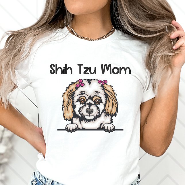 T-shirt Shih Tzu Maman Chemise, Mama Chien (Créateur téléchargé)