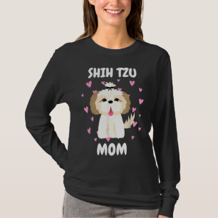 T-shirt Shih Tzu Maman maman maman maman maman maman maman