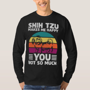 T-shirt Shih Tzu Me Rend Heureux