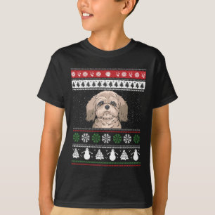 T-shirt Shih Tzu Noël