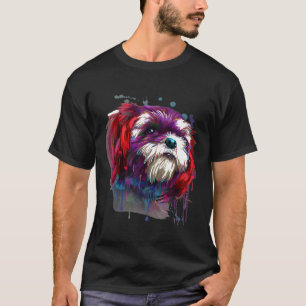 T-shirt Shih Tzu Pour Une Maman Chih Tzu