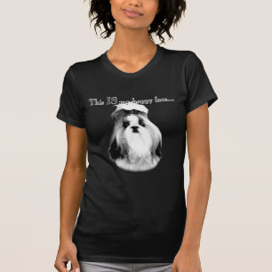 T-shirt Shih Tzu, un visage heureux