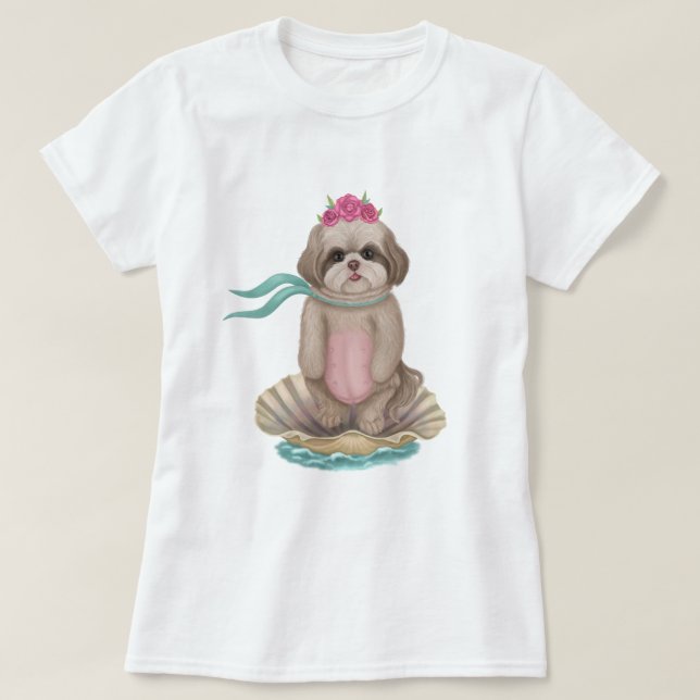 T-shirt Shih Tzu Venus (Design devant)