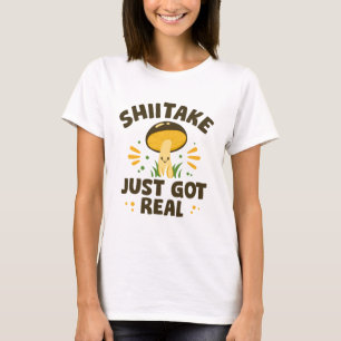 T-shirt Shiitake vient juste de se réveiller