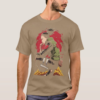 T-shirt shikamaru nara rétro