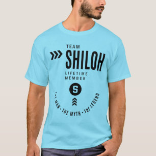 T-shirt Shiloh Nom personnalisé Anniversaire Cadeau