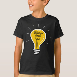 T-shirt Shine for JESUS - Matthieu 5:16 Confession à l'éco
