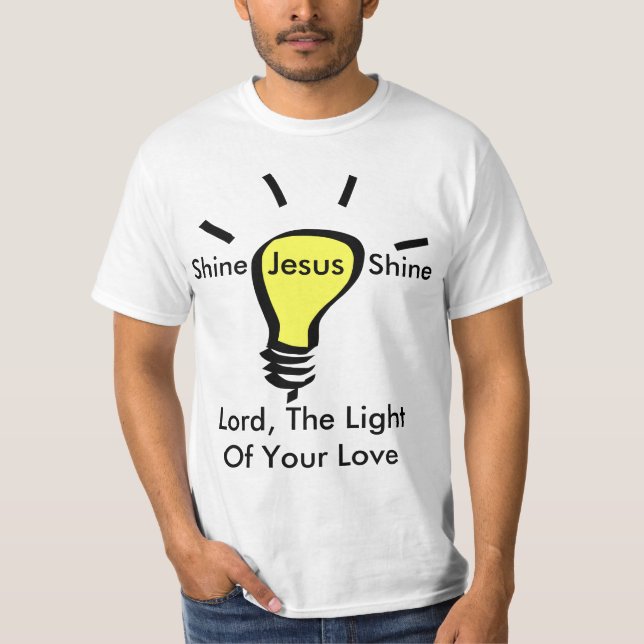 T-shirt Shine, Jésus, Shine (Devant)