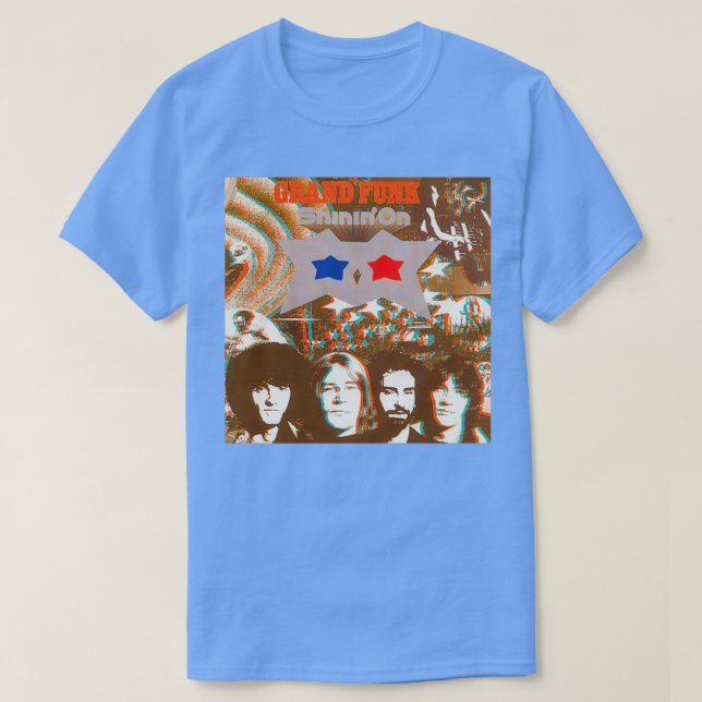 T-shirt Shinin x27On Grand Funk Railroad Limited Edition P (Design devant)