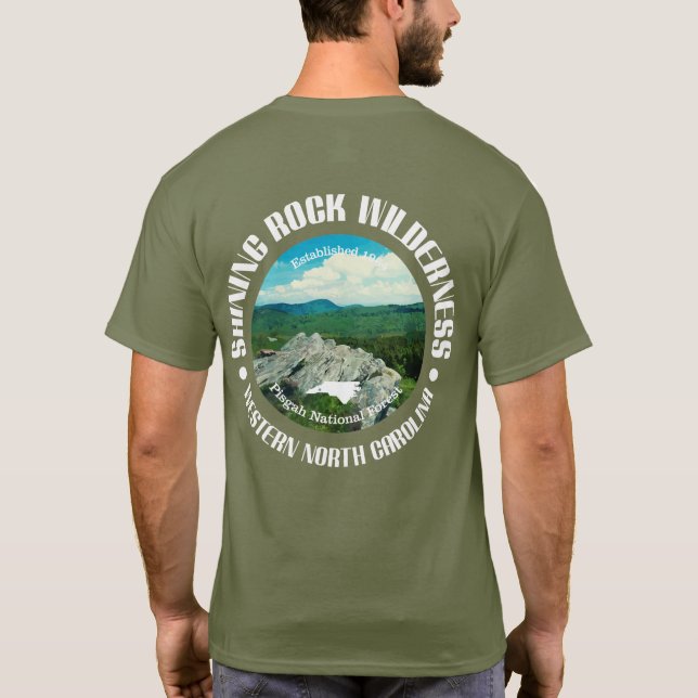 T-shirt Shining Rock Wilderness (Dos)