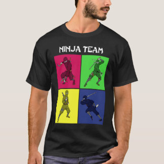 T-shirt shinobi Japanese ninjas aesthetic graphics