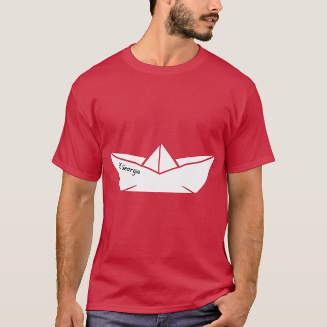 T-shirt Ship SS Georgie this Stephen King (Devant)
