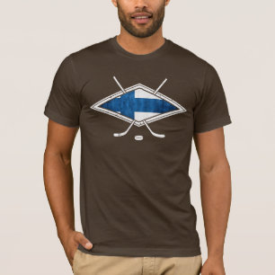 T-shirt Shirsey finlandais de hockey sur glace avec nom et