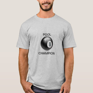 T-SHIRT SHIRT 8 BALL GRAS