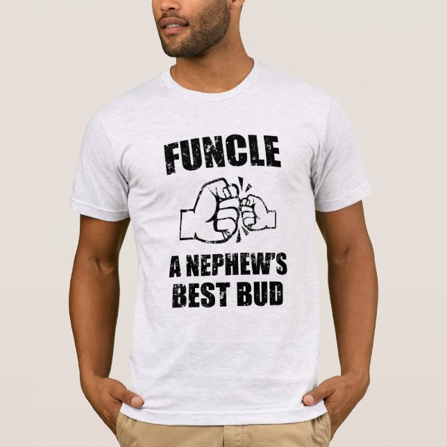 T-shirt shirtF drôle du meilleur ami du neveu de (Devant)