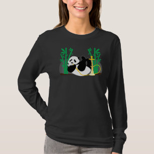 T-shirt Shisha Panda Hookah Fumer à la vapeur