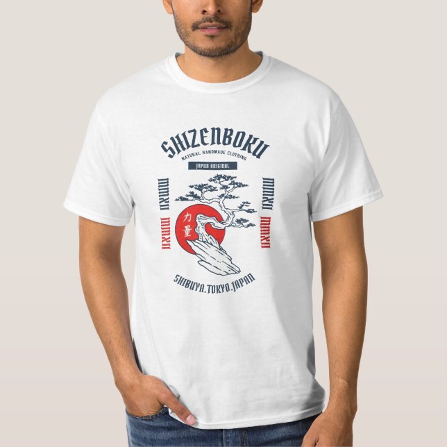 T-shirt Shizenboku Japan (Devant)