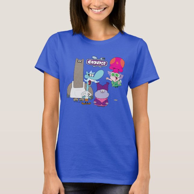 T-shirt Shnitzel, Mung, Chowder et Truffes (Devant)