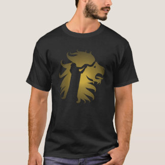 T-shirt Shofar dans le Lion de Juda en Or