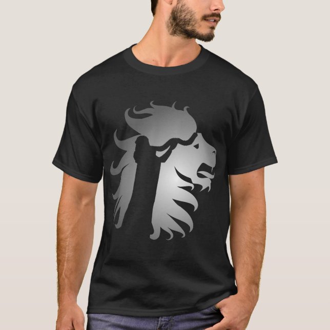 T-shirt Shofar dans le lion de Judah (Devant)