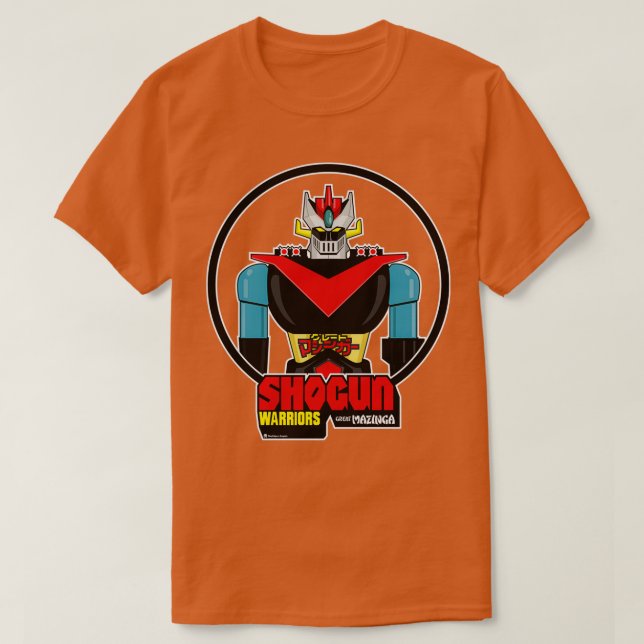 T-shirt Shogun Warrior Mazinga  (Design devant)