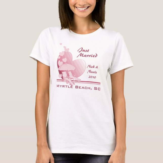 T-shirt Shore Love/ Dusty Rose (Devant)