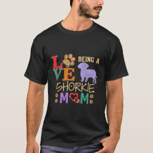 T-shirt Shorkie Shirt Design Pour Les Amoureux de les chie
