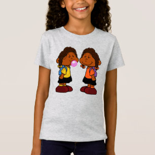T-Shirt Short Sleevez   Petites filles jumelles