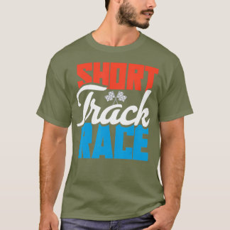 T-shirt Short Track Racing Motocross Shorttrack