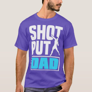 T-shirt Shot Put Putter Track et Field Athlètes Shot Put