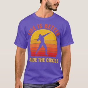 T-shirt Shot Putt Athlete Shot Putter Life est meilleur Da