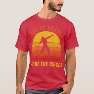 T-shirt Shot Putt Athlete Shot Putter Life est meilleur Da