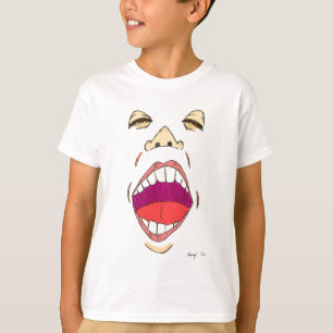 T-shirt "Shout" Basique pour enfants