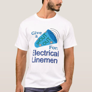 T-shirt Shout Out pour les fils électriques