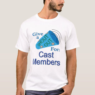 T-shirt Shout Out pour les membres de créature