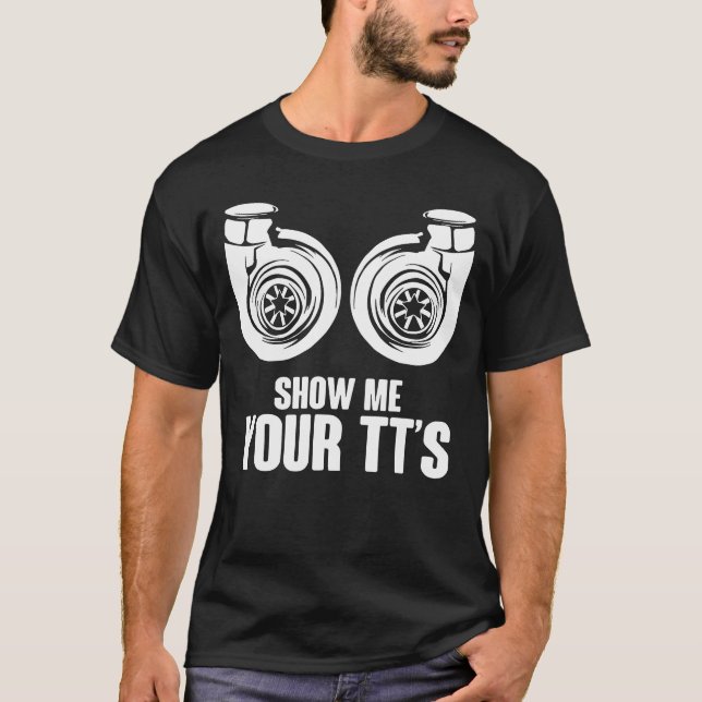 T-shirt Show Me YourT swinurbo Car Racing girl (Devant)