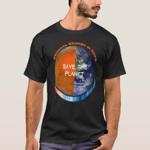 T-shirt ShowYourStripes u2013 ÉCONOMISEZ LA PLANÈTE Change