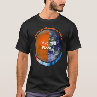 T-shirt ShowYourStripes u2013 ÉCONOMISEZ LA PLANÈTE Change