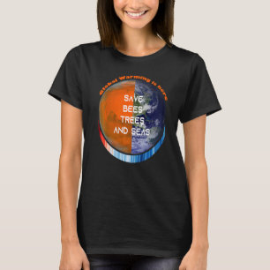 T-shirt ShowYourStripes u2013 SAUVEZ LES ABEILLES LES ARBR