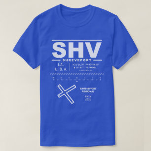 T-shirt Shreveport Regional Airport SHV