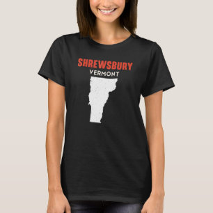 T-shirt Shrewsbury Vermont USA State America Travel Vermon