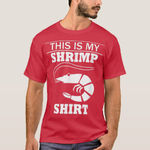 T-shirt Shrimps Ironique Dit Manger Des Fruits De Mer