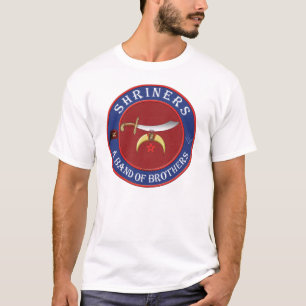 T-shirt Shriners. Une bande des frères