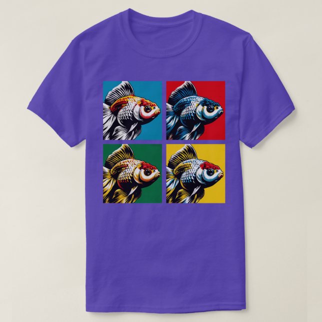 T-shirt Shubunkin Cool de poisson d'or Aquarium Poisson (Design devant)